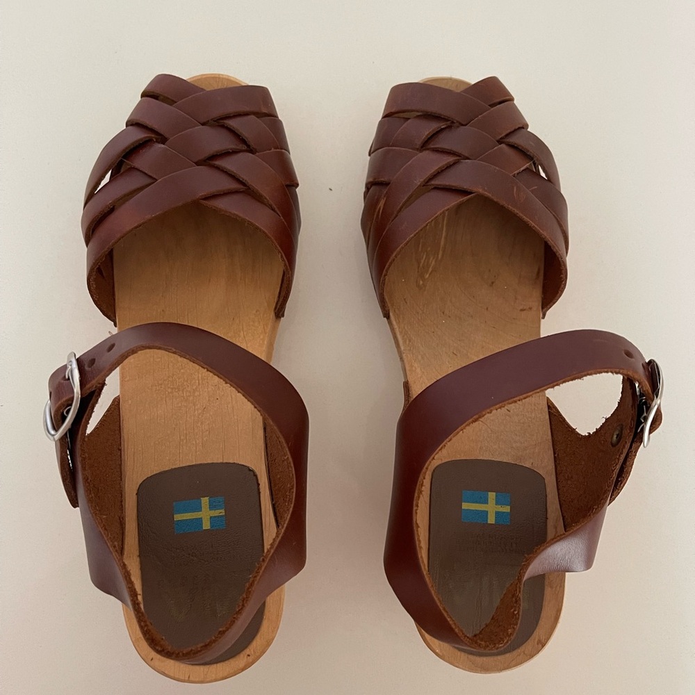 Brown Leather Sandals